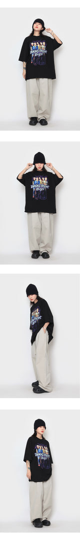 バックストリートボイーズショートスリーブTシャツ / Backstreet Boys Short Sleeve T-shirt