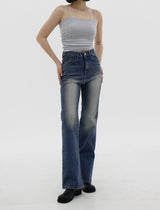 No.7089 マイルブーツカットデニムパンツ/No.7089 Mile bootcut denim pants
