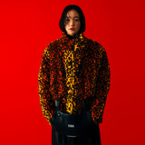 [UNISEX] HAND MUFF Leopard-Print Faux-Fur Jacket (Leopard) (6656098566262)