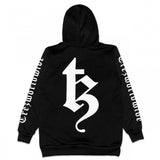 BE TREZ HOODIE - BLACK (GLOW IN THE DARK - YELLOW) (6635104993398)