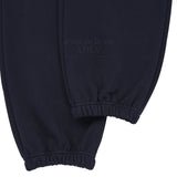 A LOGO SYMBOL PRINTING TRAINING PANTS NAVY