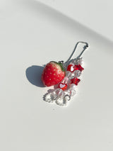 ストロベリーレッドキーリング / MADE strawberry red Keyring