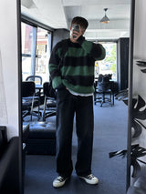 cander stripe loosefit knit