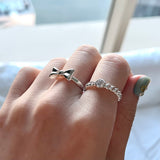 リボンリング / silver925 ribbon Ring