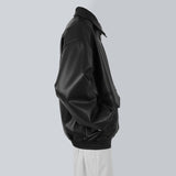 ビーガンレザーポケットジャンパー / Vegan Leather Pocket Jumper