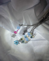 Silver baby bear necklace (6673129734262)
