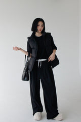 オビカラーマッチングマルチスラックス/Obi Color Matching Multi Slacks (2color)