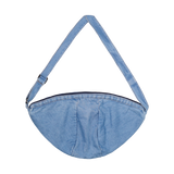 DENIM CROISSANT BAG