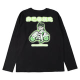 302 - 60POPUP ORIGINAL LONG T-SHIRT (BLACK) - POPUP (6621222666358)