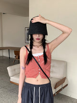 ワコサマーストローバンジーバケットハット / Wako summer straw bungee bucket hat