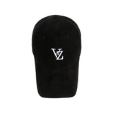 3D Monogram logo corduroy over fit ball cap