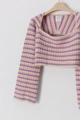 ロストサンセットワークロシェットトップ / Lost Sunset Hour Crochet Top