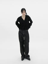 ノンフェードドーデニムパンツ / no.1036 Non-fade Dough Denim Pants (2color)