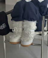 Patrimming Snow Cold Weather Door Boots
