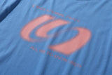 Halftone Logo Long Sleeve (Light Blue)