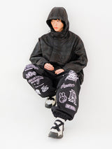 ワイドフーディージャケット/BSR2223FWJK050 WIDE HOODED JACKET CHECK
