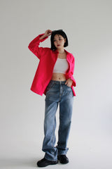 モールドデニムパンツ/no.1775 molded denim pants