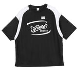 No.0272 mesh chicago coloring half T (3color)
