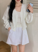 BC Simple V-neck Knit Cardigan (10color)