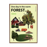 warm forest poster (6696683634806)