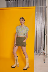 カーゴミニスカート/CARGO MINI SKIRT