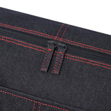 POCKET VINTAGE STITCH POINT DUFFLE BAG [DARK BLUE]