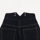 ハイウエストディープブルーワイドフィットサスペンダーデニムパンツ/RED VELVER WENDY WORN HIGH WAIST DEEP BLUE WIDE FIT SUSPENDER DENIM PANTS [16636]