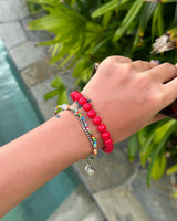 Color pearl ball bracelet