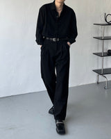 ルブラン２タックデニムセット / LE Blanc Linen Two-Tuck Denim (Set - Up / 1 color)