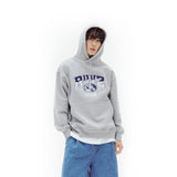 R.D刺繍ロゴフーディー / R.D embroidery logo hoodie - melange grey