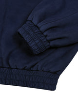 87-STAN031 [Vegan Suede] Voldest Stylish Line Varsity Suede Jacket Navy