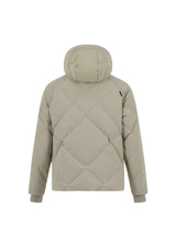 CORDURRA NYLON MIX HOODED DOWN PUFFER