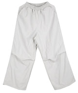 モダンワイドストリングバンディングパンツ