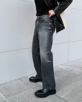 TR2445 ドミンゴデニム / TR2445 Domingo Black Blue Denim (XS–L)