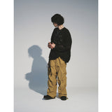 クリースナイロンバンディングパンツ / CREASE NYLON BANDING PANTS_OLIVE GREEN