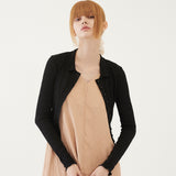 CROPPED SLIM CARDIGAN (BLACK) (6579704004726)