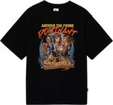 DOMINANT PIZZA OVER FIT T-SHIRTS (6562361802870)