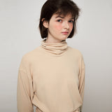 RIBBON TAIL LONG SLEEVE, BUTTER