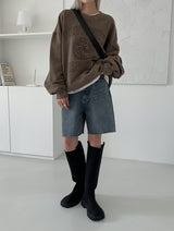 [MADE] リカードバミューダデニムパンツ