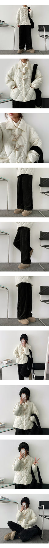 Illa ウールバンディングワイドパンツ