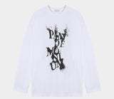 (UNISEX) ブラッディ捺染オーバー長袖