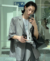 ヘスハーフオーバーブレザー (3 color)