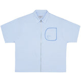 POCKET POINT OVERFIT SHIRT SKYBLUE
