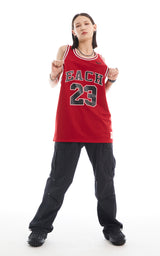  REVERSIBLE JERSEY_ RED/BLACK