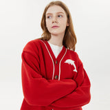 ビッグドルフィンロゴカーディガン / Big dolphin logo cardigan