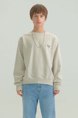 サンズ セリフ ロゴ スウェットシャツ オートミール / SANS SERIF LOGO SWEATSHIRTS [OATMEAL] (4414561058934)