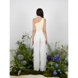 トラックアンバランスノースリーブトップ / TRACK UNBALANCE SLEEVELESS TOP - LEMON