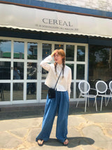 Brain linen pants 