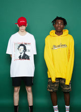 NE baseball logo hoodie - Yellow (4622107639926)