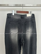 ダークブルーストリングワイドパンツ